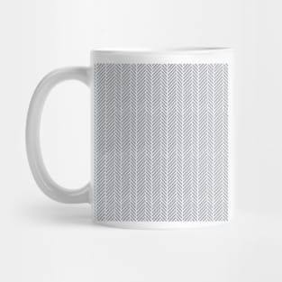 Herringbone Grey 2 Mug